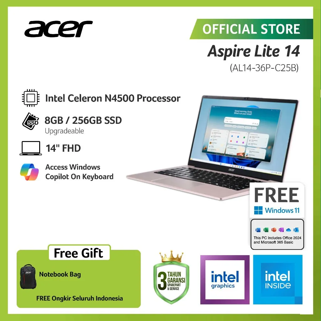 Foto Acer Aspire Lite 14 AL14-36P