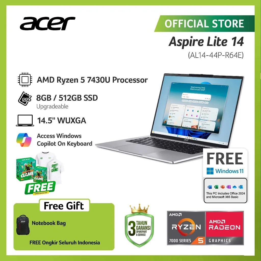 Foto Acer Aspire Lite 14 AL14-44P