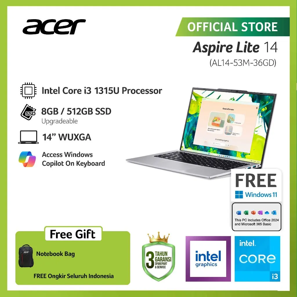 Foto Acer Aspire Lite 14 AL14-53M