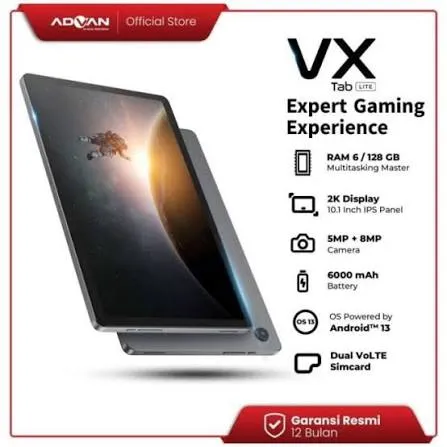 Foto Advan Tab VX Lite