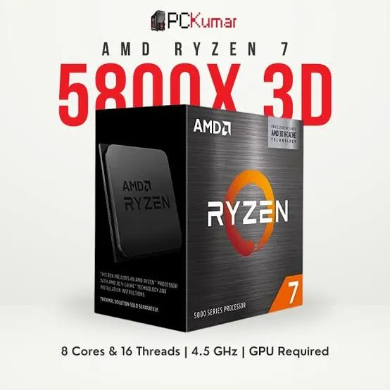 Foto AMD Ryzen 7 5800X3D