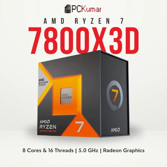 Foto AMD Ryzen 7 7800X3D