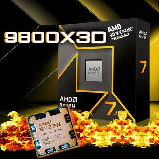 Foto AMD Ryzen 7 9800X3D