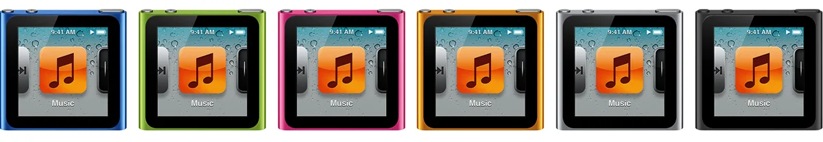 Foto Apple iPod nano (6th Gen)