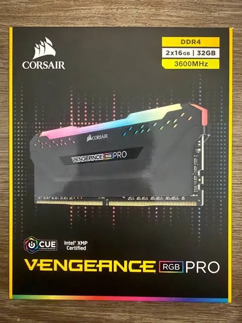 Foto Corsair Vengeance RGB PRO DDR4-3600 32GB (2x16GB)