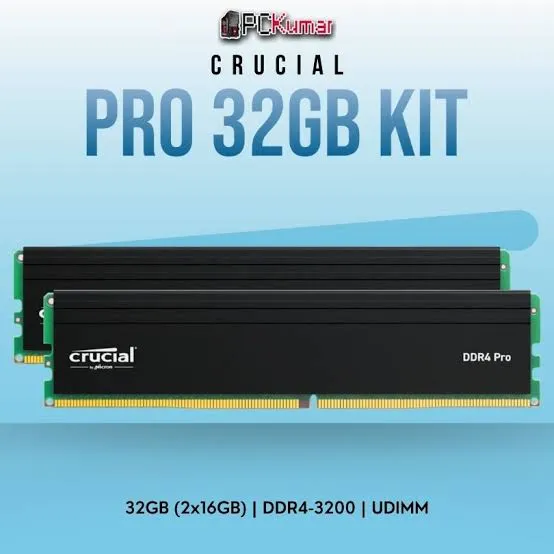 Foto Crucial Crucial Pro DDR4-3200 32GB (2x16GB)