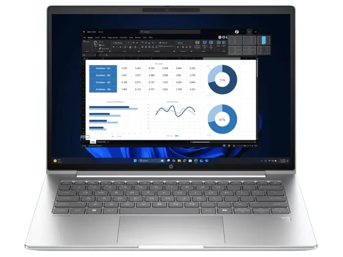 Foto HP HP ProBook 4 G1a 14 inch Notebook AI PC