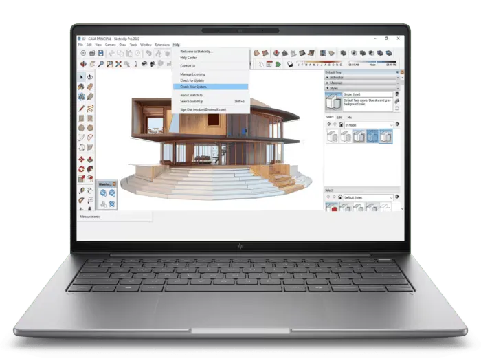 Foto HP HP ZBook 8 G1i 14 inch Mobile Workstation PC