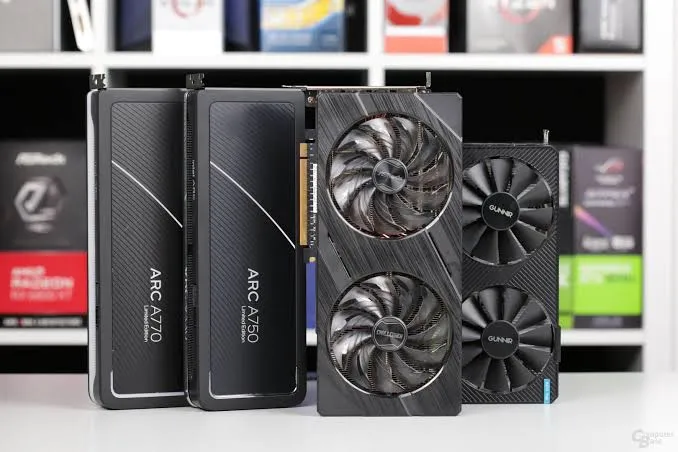 Foto Intel Arc A580