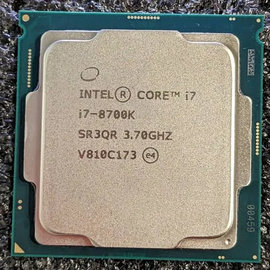 Foto Intel Core i7-8700K