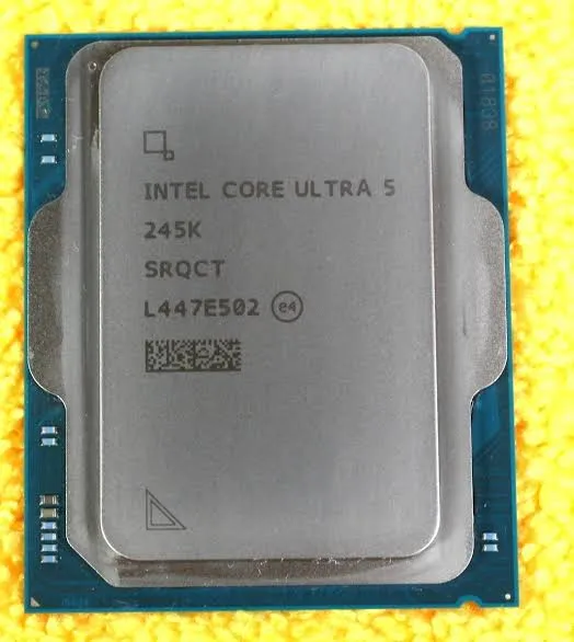 Foto Intel Core Ultra 5 245K