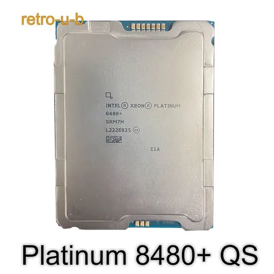 Foto Intel Xeon Platinum 8480+
