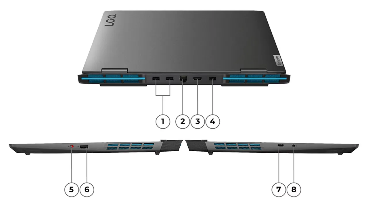 Foto Lenovo LOQ 16IRH8