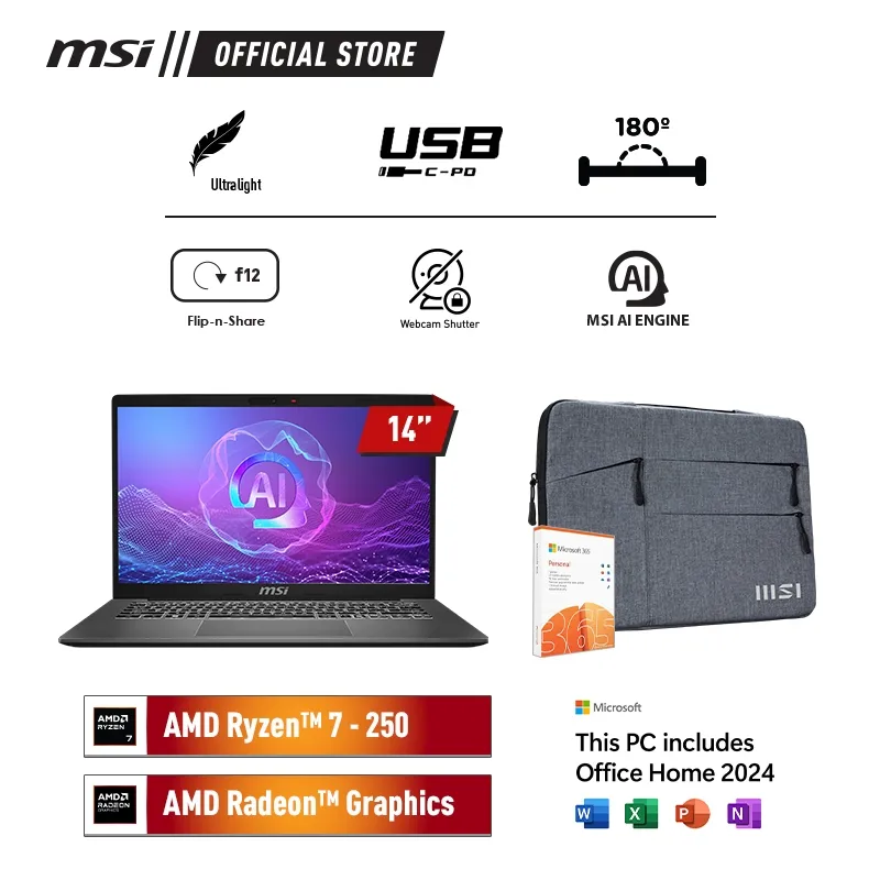 Foto MSI Modern A14 AI F2HMG