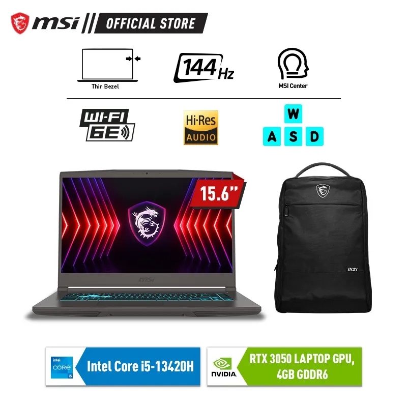 Foto MSI Thin 15 B13UC