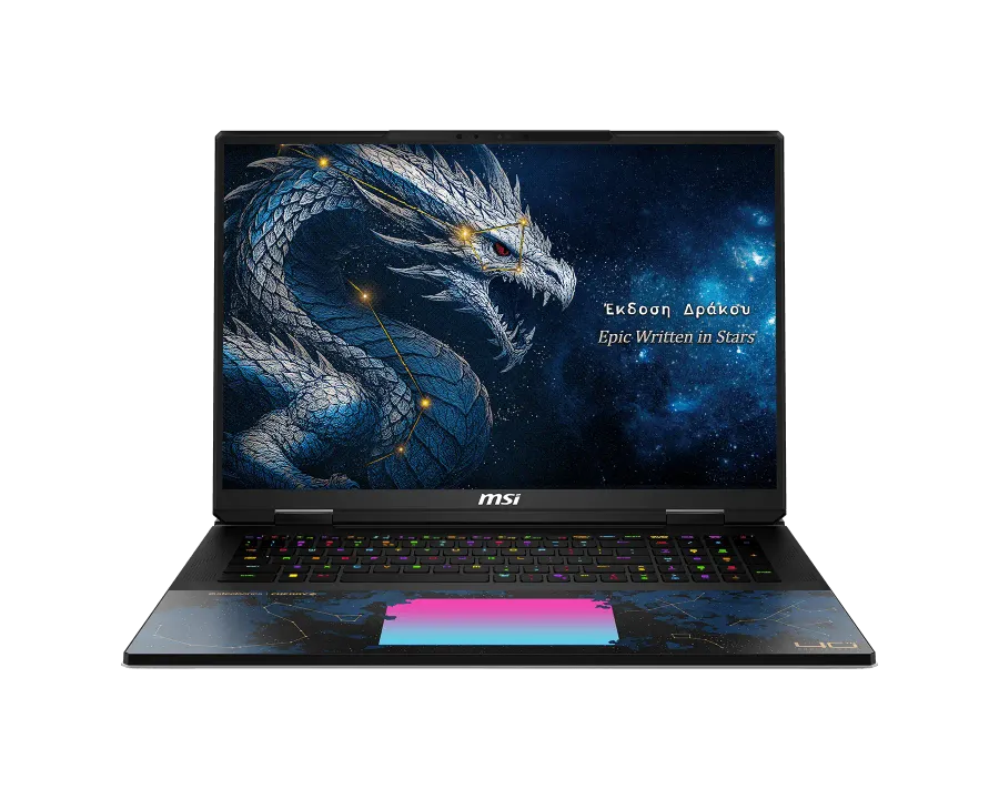 Foto MSI Titan 18 HX Dragon Edition Draco Epic